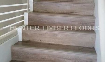 Laminate HTL606 Grey Oak - Staircase
