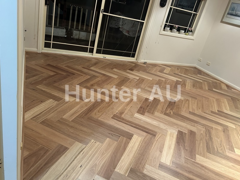 Blackbutt Herringbone Engineered Timber Flooring