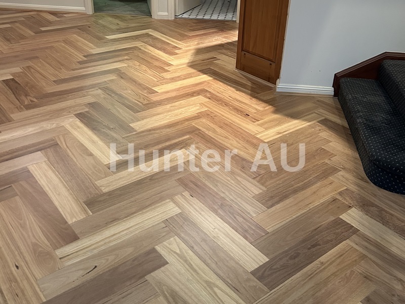Blackbutt Herringbone Engineered Timber Flooring