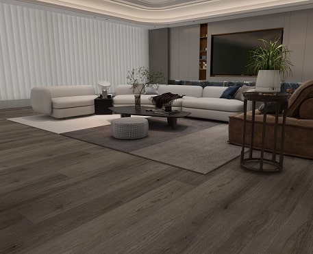 Ash Grey Oak Hybrid Flooring