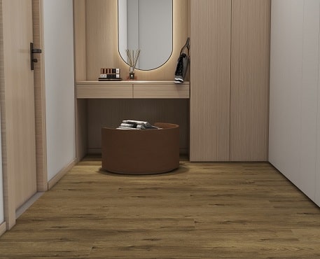 Bark Brown Hybrid Flooring