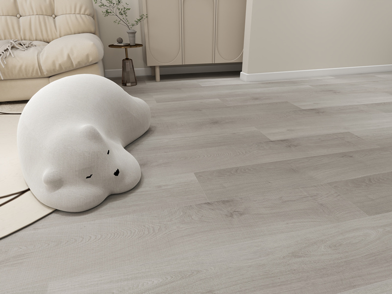 Ash Grey Hybrid Vinyl Flooring