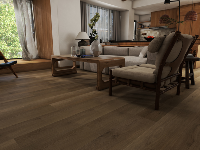 Elegant Oak Hybrid Flooring