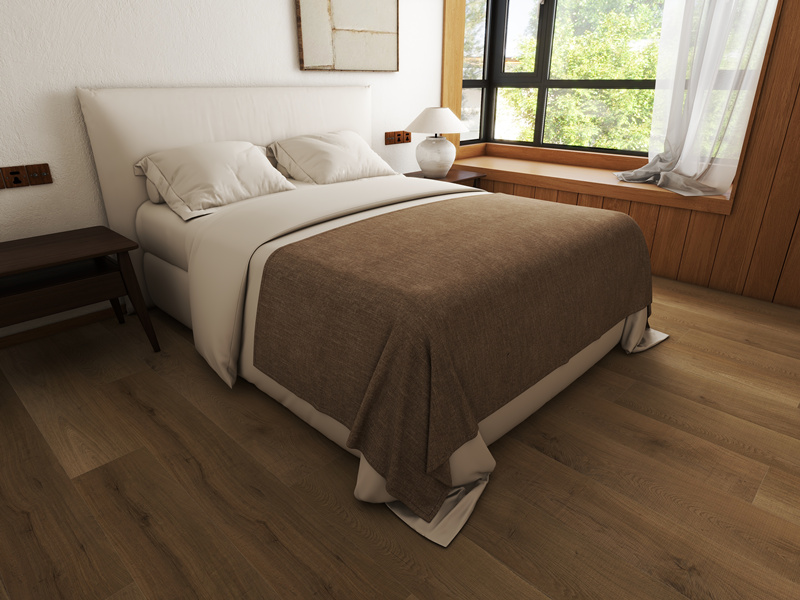 Elegant Oak Hybrid Vinyl Flooring