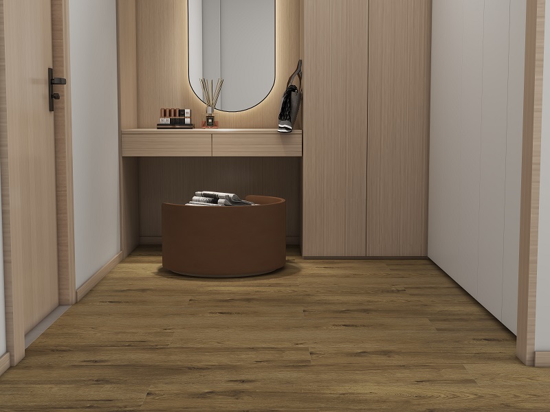 Bark Brown SPC Flooring