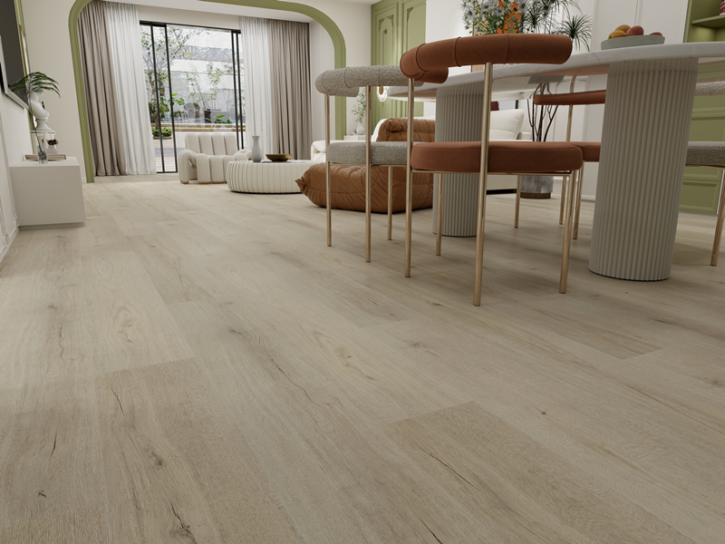 Warm Spring Oak SPC Hybrid Flooring