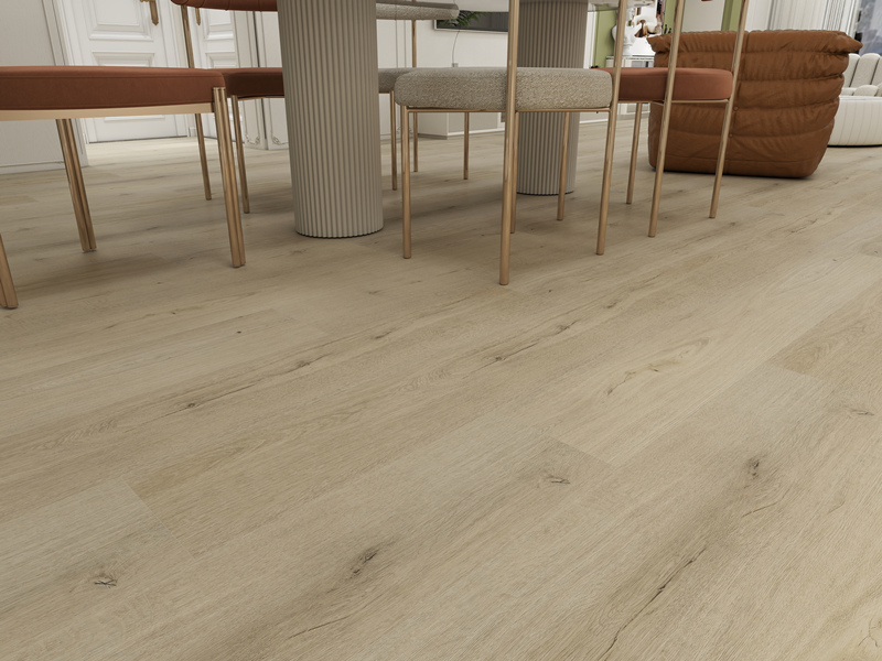 Warm Spring Oak SPC Hybrid Flooring