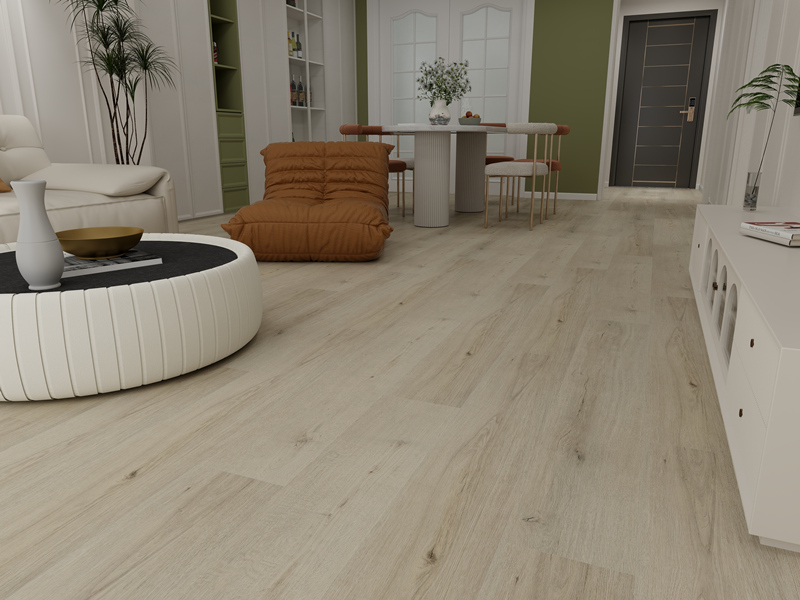 Warm Spring Oak Hybrid Flooring