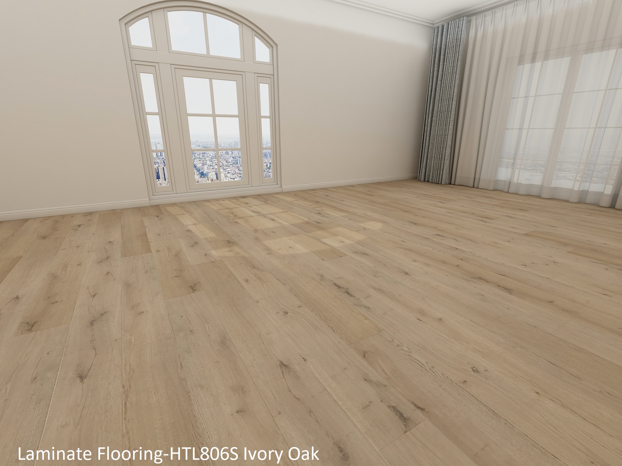 Ivory Oak Laminate Flooring