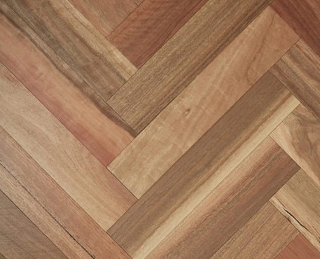 Spotted Gum Herringbone Engineered Timber Flooring