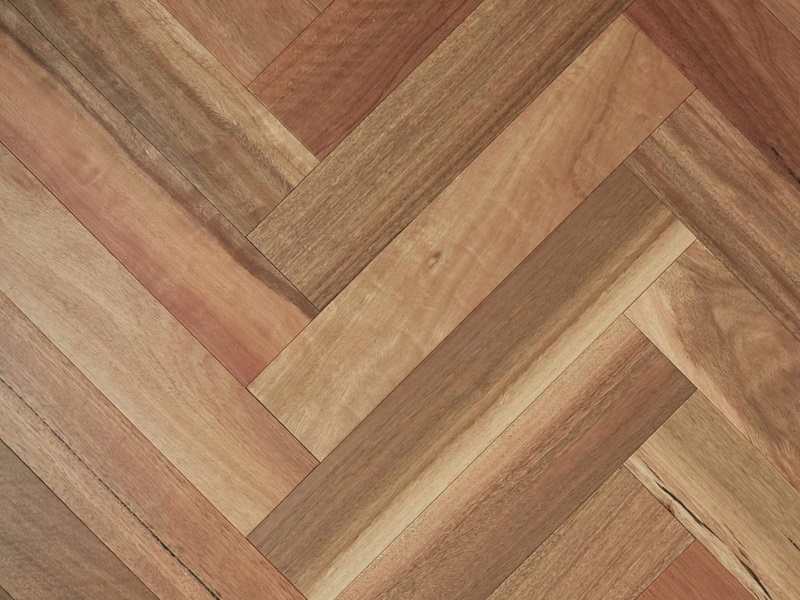 Spotted Gum Herringbone Engineered Timber Flooring